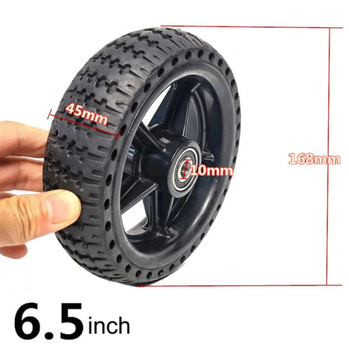 Pneus modifiés pour scooters électriques, robots et véhicules de chantier, style : nid d'abeille 6,5 pouces, 10 mm SH30041676-06